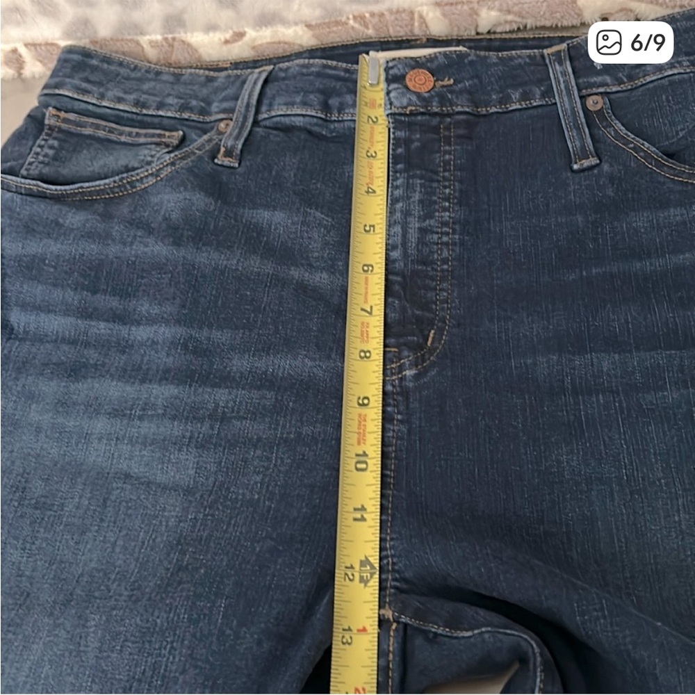 Madewell Curvy High-Rise Skinny Crop Jeans sz 34P - Picture 6 of 9